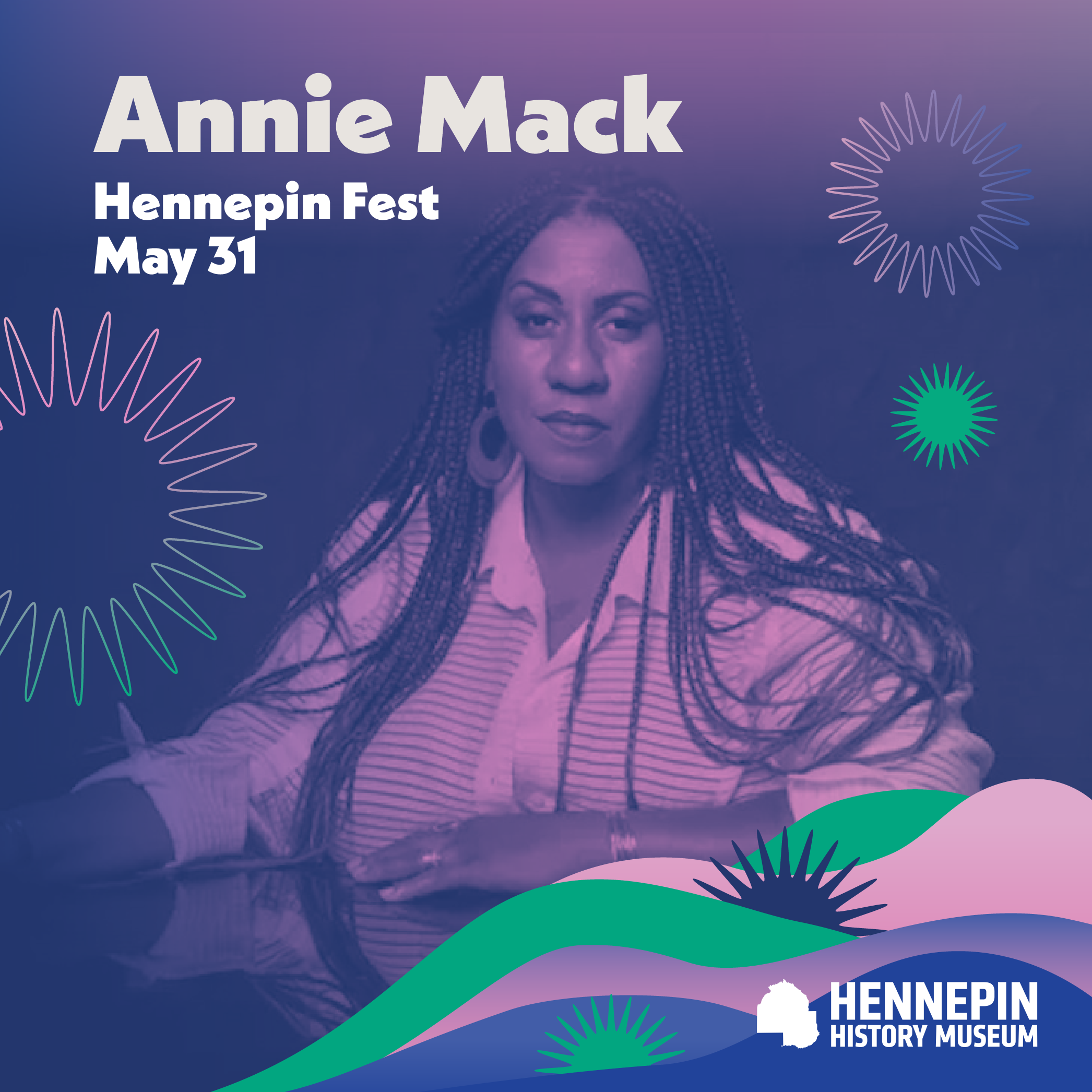 Annie Mack. Hennepin Fest. May 31.